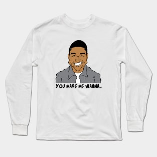 R & B SINGER FAN ART Long Sleeve T-Shirt